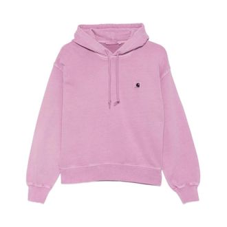 Carhartt Work in Progress Carhartt Wip, Hoodies, female, Purple, Size: S Carhartt WIP Sweaters