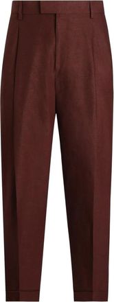 Dolce & Gabbana Pantaloni sartoriali dritti - Marrone