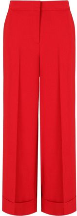 Essentiel PANTALONE CROPPED IMO ROSSO ESSENTIEL ANTWERP
