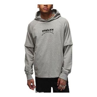 Nike Jordan Air Jordan Dri-FIT Sport Graphic Fleece Pullover Hoodie Grey FB7570-063