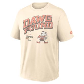 Nike Cleveland Browns Max90 Nike Mens NFL T-Shirt in Brown | 04T615A93V-S0W