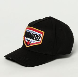 Dsquared2 Cappello Dsquared2 in cotone con patch logo