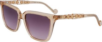 Liu Jo LJ780S 278 Womens Sunglasses Brown Size 56