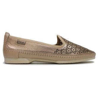 Pikolinos Aguilas W6T-3867 Leather Womens Boat Shoes - Champagne - Size:UK 7-7.5