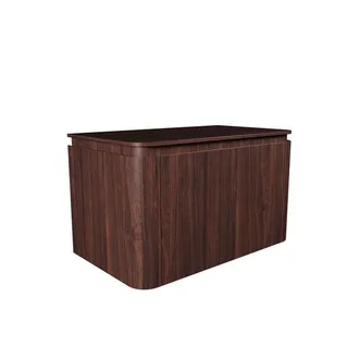 Royal Plaza Terra Badkamermeubelset - 80x46.2x46cm - topblad - 2 lades - kastanje (walnoot)