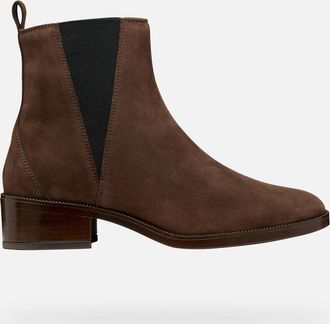 Geox Scarpe Camexia Donna Marrone Scuro