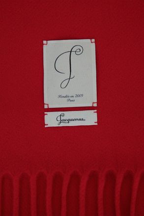 Jacquemus LEcharpe Cavallo Scarf - Red