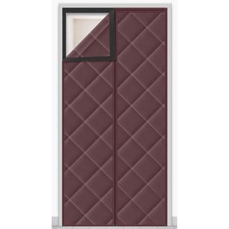 OEM Cortina Magn&eacute;tica Aislante Para Puertas, Protecci&oacute;n Contra El Fr&iacute;o, Bloqueo De La Luz, Aislamiento Ac&uacute;stico, 130 X 220 Cm (marr&oacute;n)