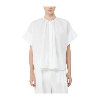 Max Mara Blouses, female, White, Size: 2XS Blouses