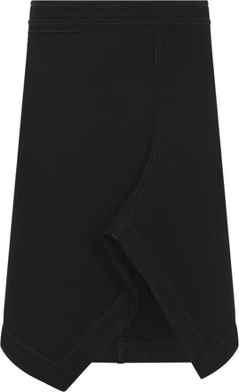 Christophe Lemaire Asymmetric Midi Skirt