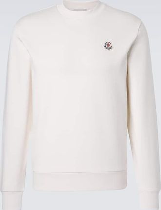 Moncler Archivio cotton jersey sweatshirt