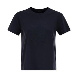 Max Mara Bella T-Shirt - Tops - Mujer - Azul - L