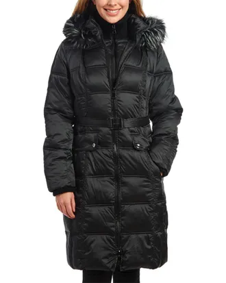 Kensie Long Down Jacket