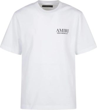 Amiri Bones Stacked T-shirt - Heren - T-shirts - Wit - L - Katoen - Tops