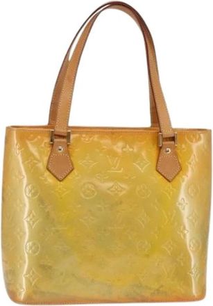 Louis Vuitton Pre-owned Vintage Tote Bag - Dames - Vintage Shopper - Geel - ONE Size - Leer - Vintage