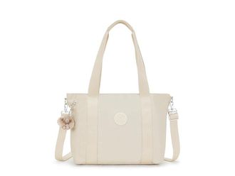 Kipling Asseni S Cross Body Womens Handbags Beige Pearl, Nylon
