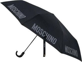 Moschino Umbrellas - Dames - Paraplus - Zwart - ONE Size - Accessoires