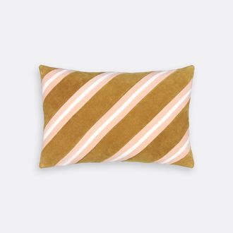 La Redoute Interieurs Kussenhoes 60 x 40 cm in fluweel, Siena