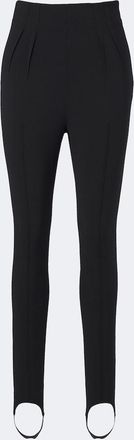 MUGLER Wool-blend stirrup leggings