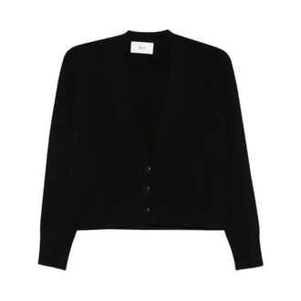 SOLOTRE M3F0122 Vest - Dames - Truien - Zwart - Maat: S Zijde