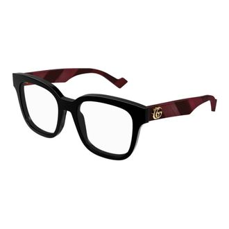 Gucci Accessoires, unisex, Zwart, ONE Size, Gg 0958O Cat-eye montuur