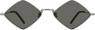 Saint Laurent Sunglasses Sl 302 Lisa 001 New Wave Silver/Gray Unisex