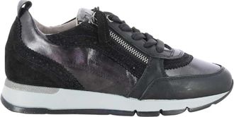 DL Sport 7116 Sneakers - Dames - Sneakers - Zwart - 39 EU - Leer - Schoenen