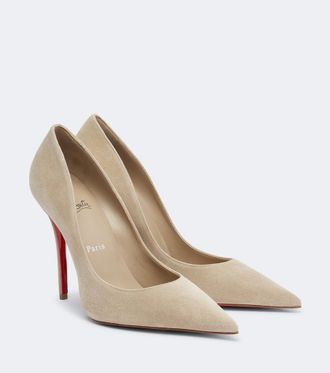 Christian Louboutin Miss Z suede pumps