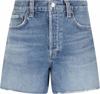 A Gold E Nye Short - Dames - Denim shorts - Blauw - W27 - Katoen - Korte Broeken