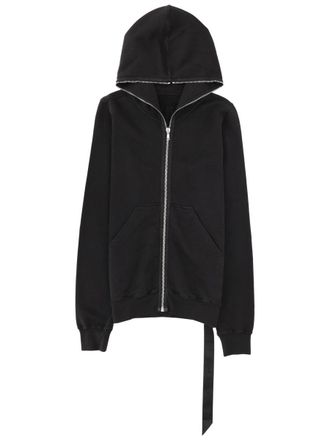 Rick Owens Gimp Cotton Front Zipper Hoodie