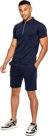 Enzo Jeans | Heren Polo Trainingspak Set - Navy