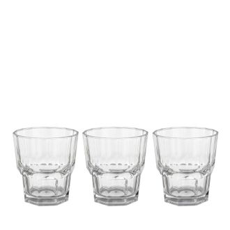 Pasabahce Set 3 bicchieri acqua in vetro Serenity Pasabache