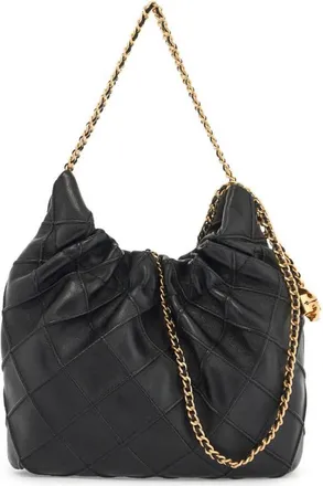 Tory Burch Fleming Mini Shoulder Bag Black