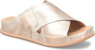 Kork-ease Womens Tutsi Cross-Band Sandals In Light Gold