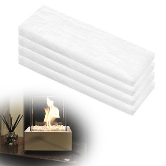 OEM Juego De 20 Estropajos De Lana Cer&aacute;mica Para Chimeneas De Bioetanol, 30 X 10 X 2,5 Cm Esponja Cer&aacute;mica De Lana Cer&aacute;mica De Etanol Para Chimeneas De Bi