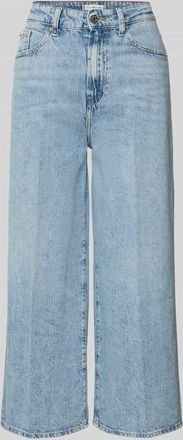 Tommy Hilfiger Regular Fit Wide Leg Jeans aus reiner Baumwolle in Jeansblau, Gr&ouml;&szlig;e 27/32