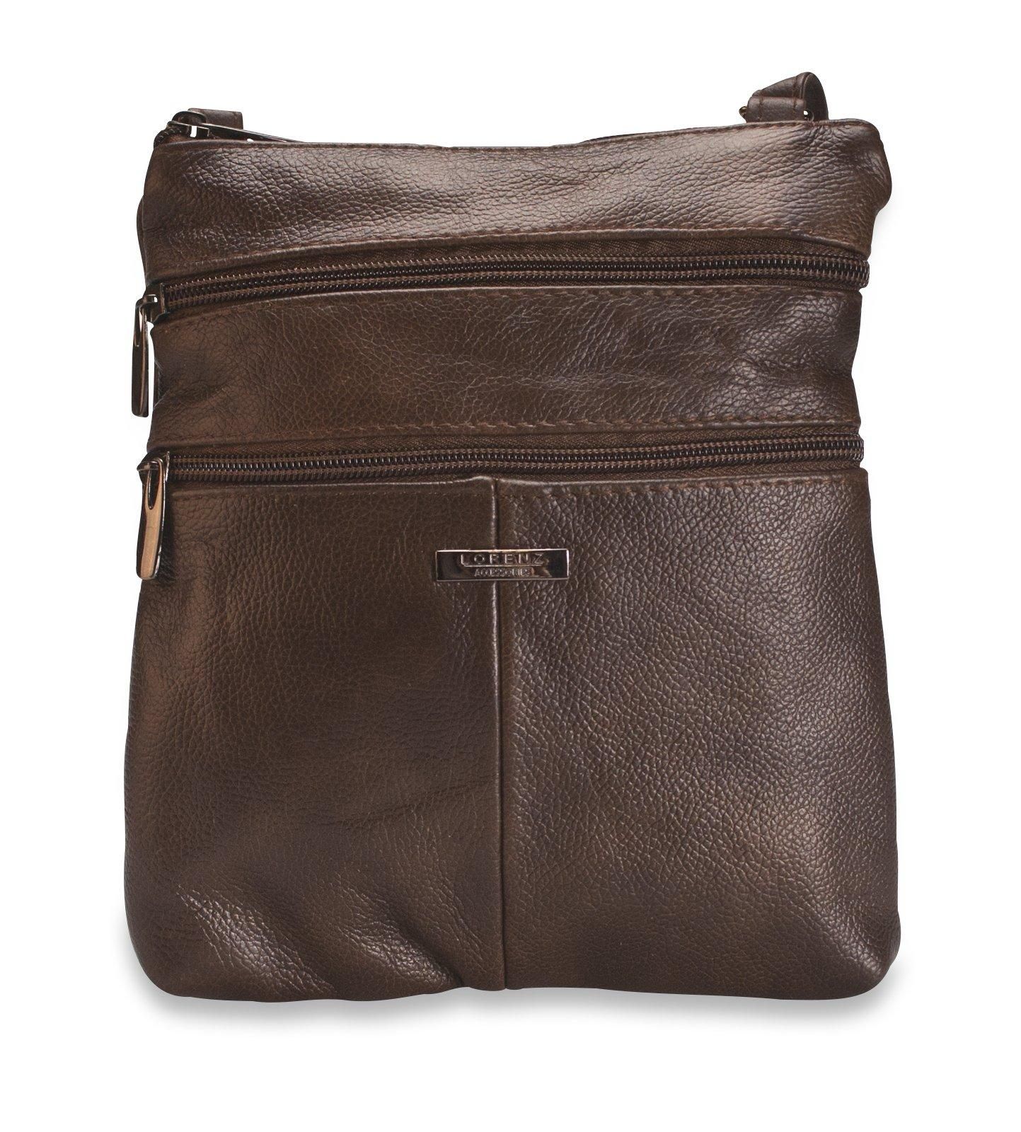Crossbody Bag Lorenz Purses Amazon Lorenz Leather Handbag(1