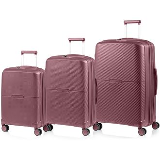 Champs Luggage Aura / 3-Piece Luggage Set / Black