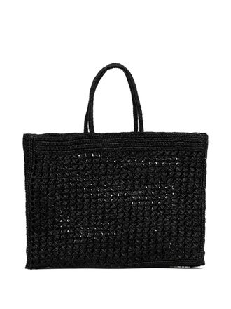 Liviana Conti top-handle tote bag - Nero