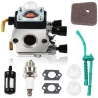OEM Kit De Reparaci&oacute;n De Carburador Para Stihl Fs55, Fs55r, Fs55rc, Fs38, Km55, Hl45, Km55r, Filtro De Aire, Surtidor De Ralent&iacute;, Sistema De Combustible, 