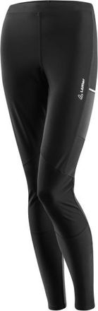 LOEFFLER Tights Thermo Innenvelours Lauftights f&uuml;r Damen | schwarz