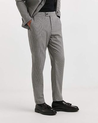 Jacamo Puppy Tooth Tapered Trouser