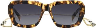 Missoni Occhiali da sole squadrati - Marrone