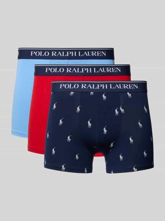 Ralph Lauren Trunks aus Baumwoll-Mix Modell CLSSIC TRUNK-3 PACK in Rot, Gr&ouml;&szlig;e XXL