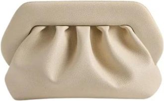 Themoir&egrave; Clutches, female, White, Size: ONE SIZE Bios Bottalato Shell