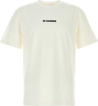 Jil Sander White Logo T-Shirt