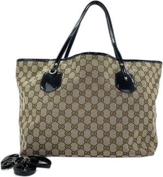 Gucci Brown Tote Bag (Pre-Owned)