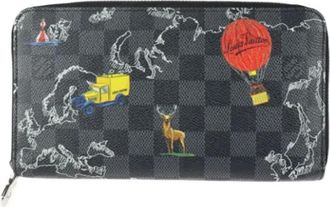 Louis Vuitton Pre-owned Wallets, female, Black, Size: ONE SIZE Pre-owned Leather wallets