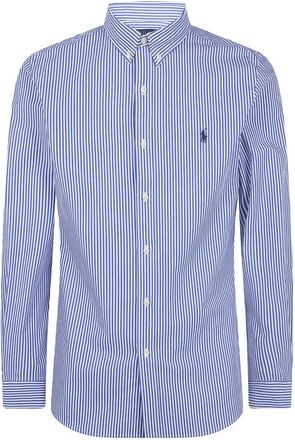 Polo Ralph Lauren Heren, Overhemden, Blauw, Maat: S