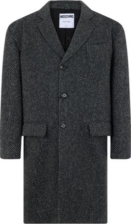 Moschino Uomo, Cappotti, Grigio, L, new